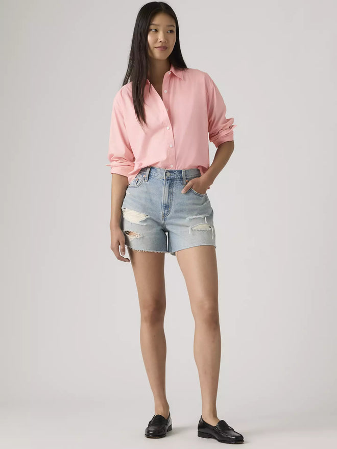 levi's® women's ribcage 極高腰短褲 | 女裝   005DS000224- Light Indigo  – Levi's 香港