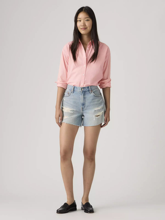levi's® women's ribcage 極高腰短褲 | 女裝   005DS000224- Light Indigo  – Levi's 香港