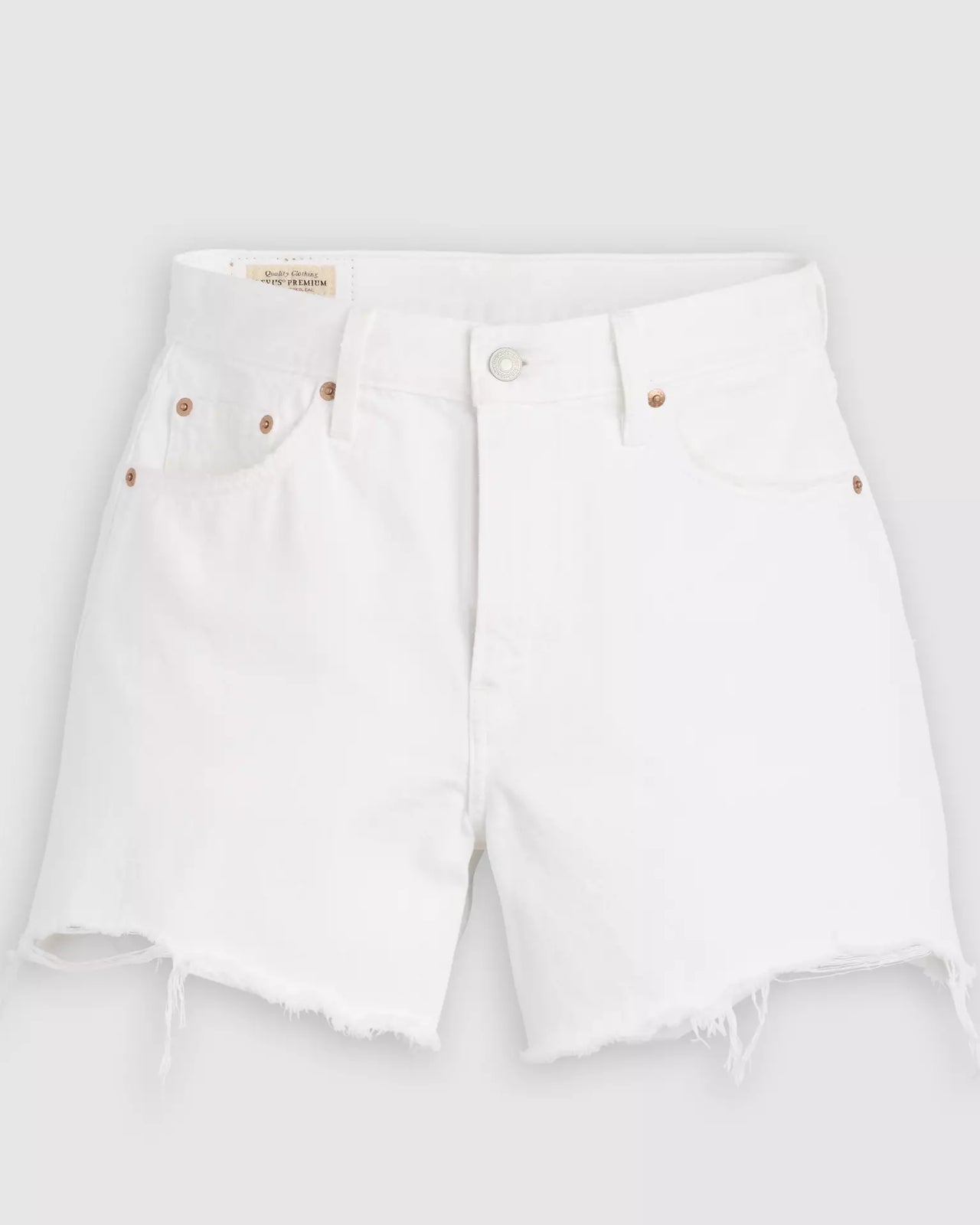 levi's® women's ribcage 極高腰短褲 | 女裝   005DS000725- White – Levi's 香港