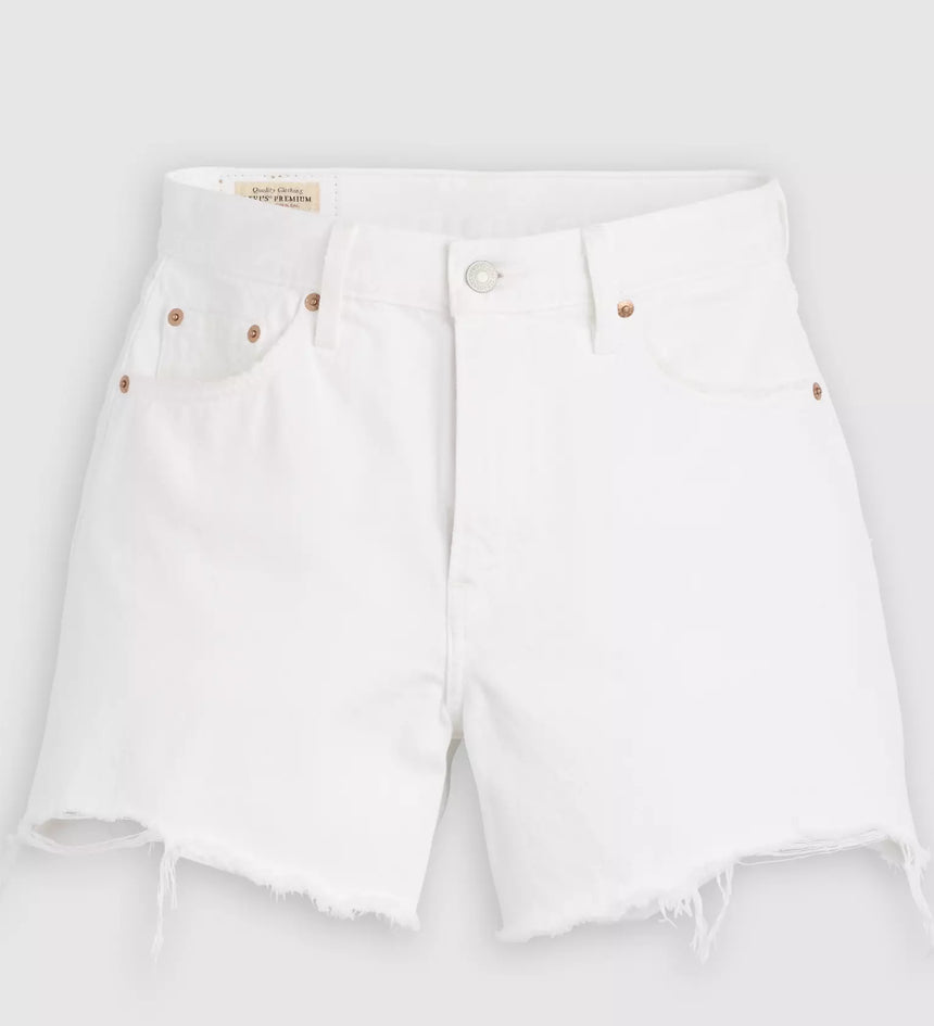levi's® women's ribcage 極高腰短褲 | 女裝   005DS000724- White – Levi's 香港