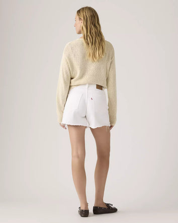 levi's® women's ribcage 極高腰短褲 | 女裝   005DS000724- White  – Levi's 香港
