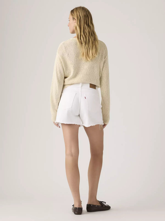 levi's® women's ribcage shorts 005DS000726- White  – Levi's Hong Kong