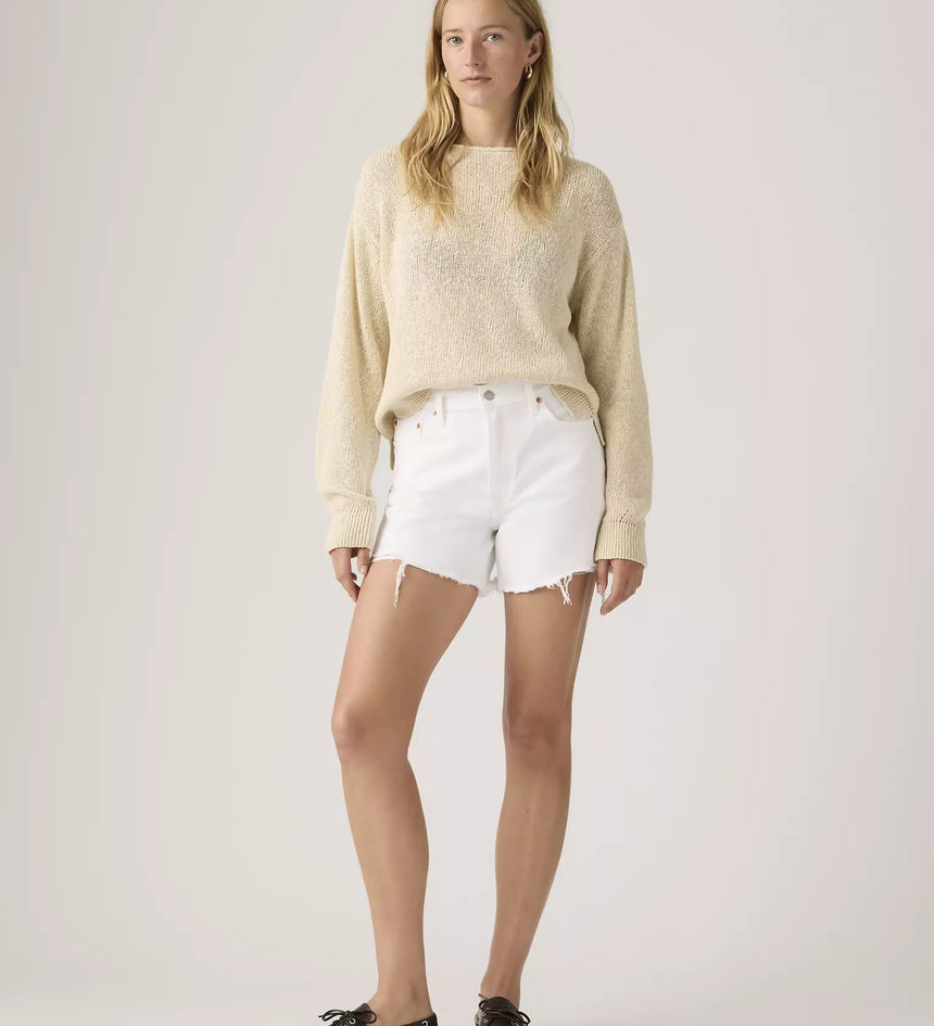 levi's® women's ribcage 極高腰短褲 | 女裝   005DS000724- White – Levi's 香港