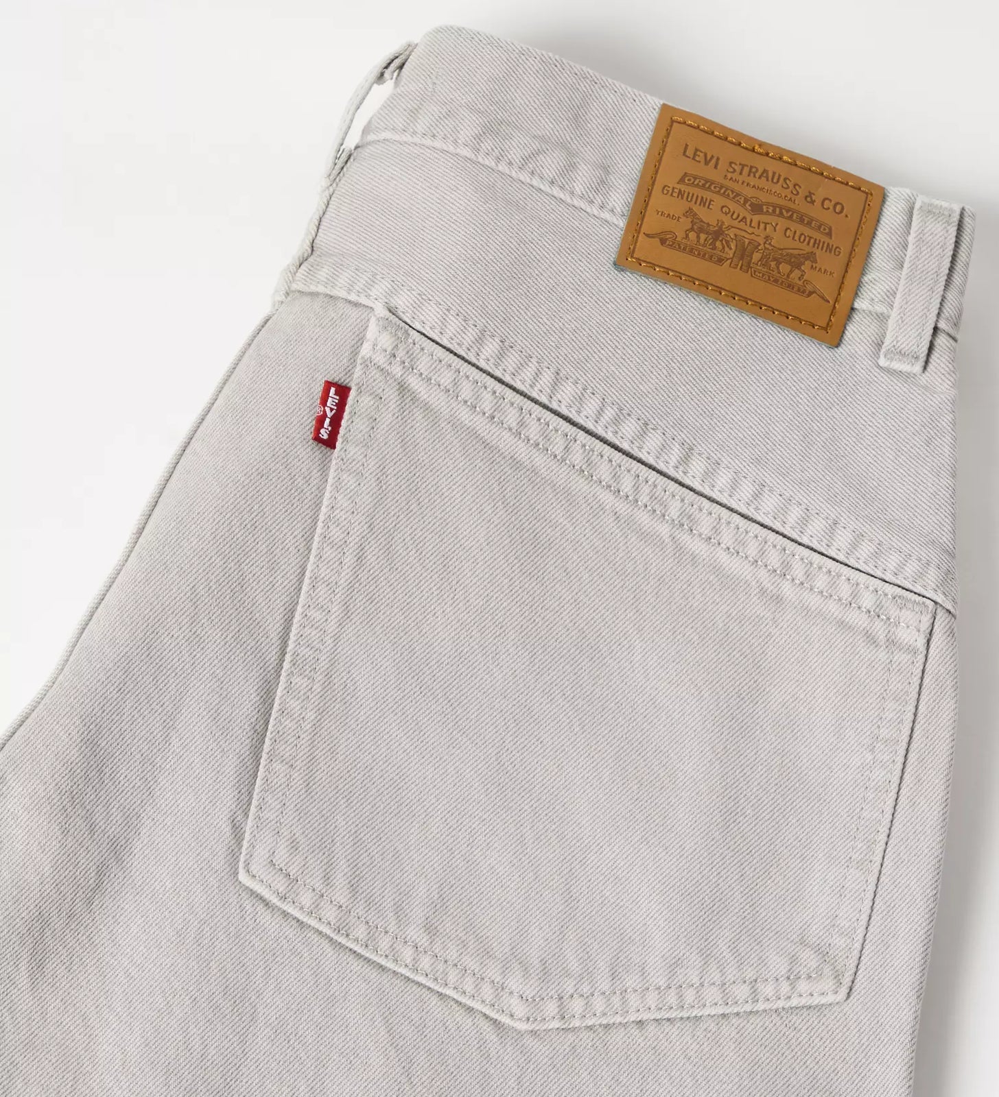 levi's® super baggy 超寬鬆牛仔短褲 | 女裝 005DT001625- Grey – Levi's 香港