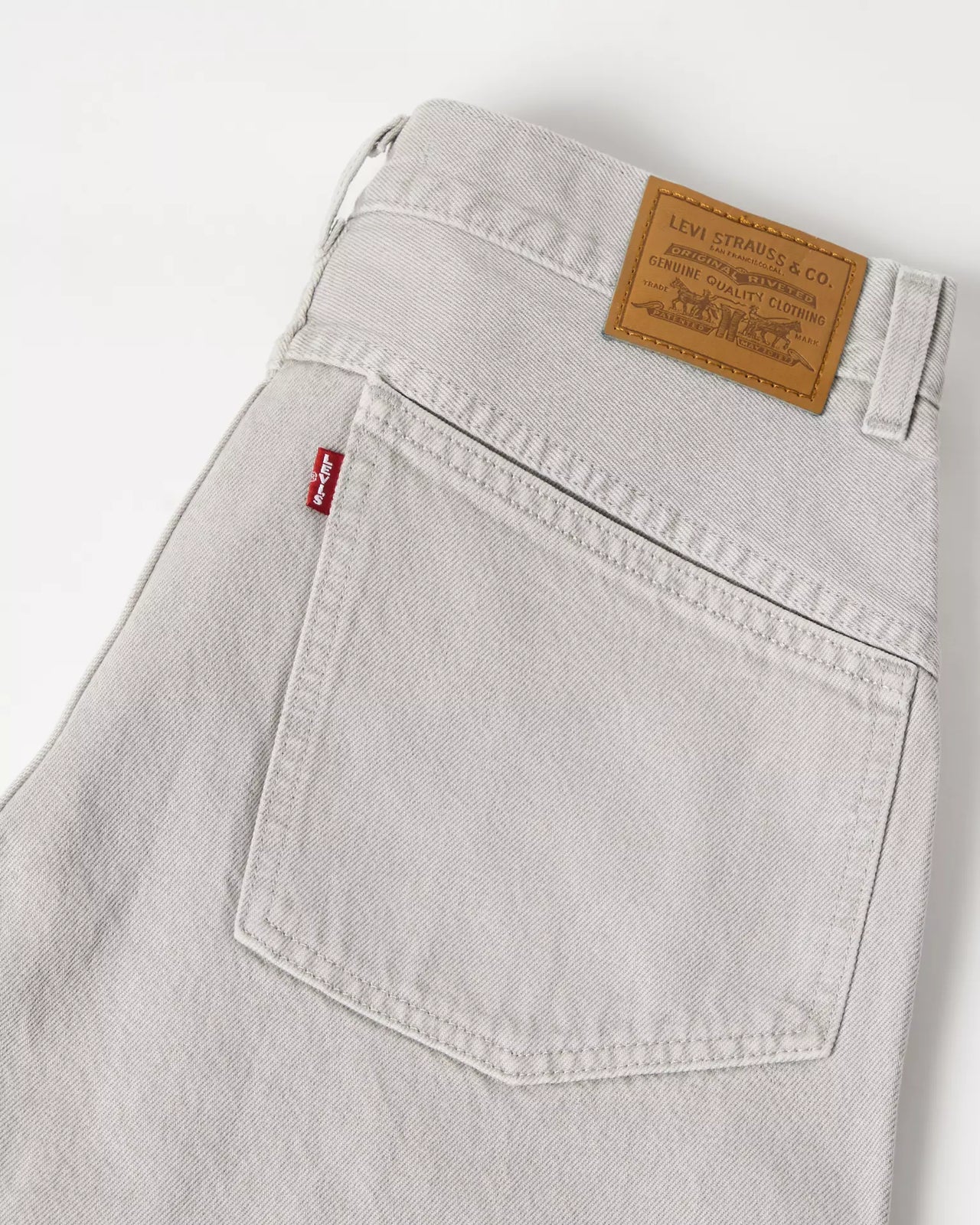 levi's® super baggy 超寬鬆牛仔短褲 | 女裝 005DT001623- Grey – Levi's 香港