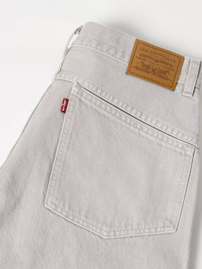 levi's® super baggy 超寬鬆牛仔短褲 | 女裝 005DT001623- Grey  – Levi's 香港