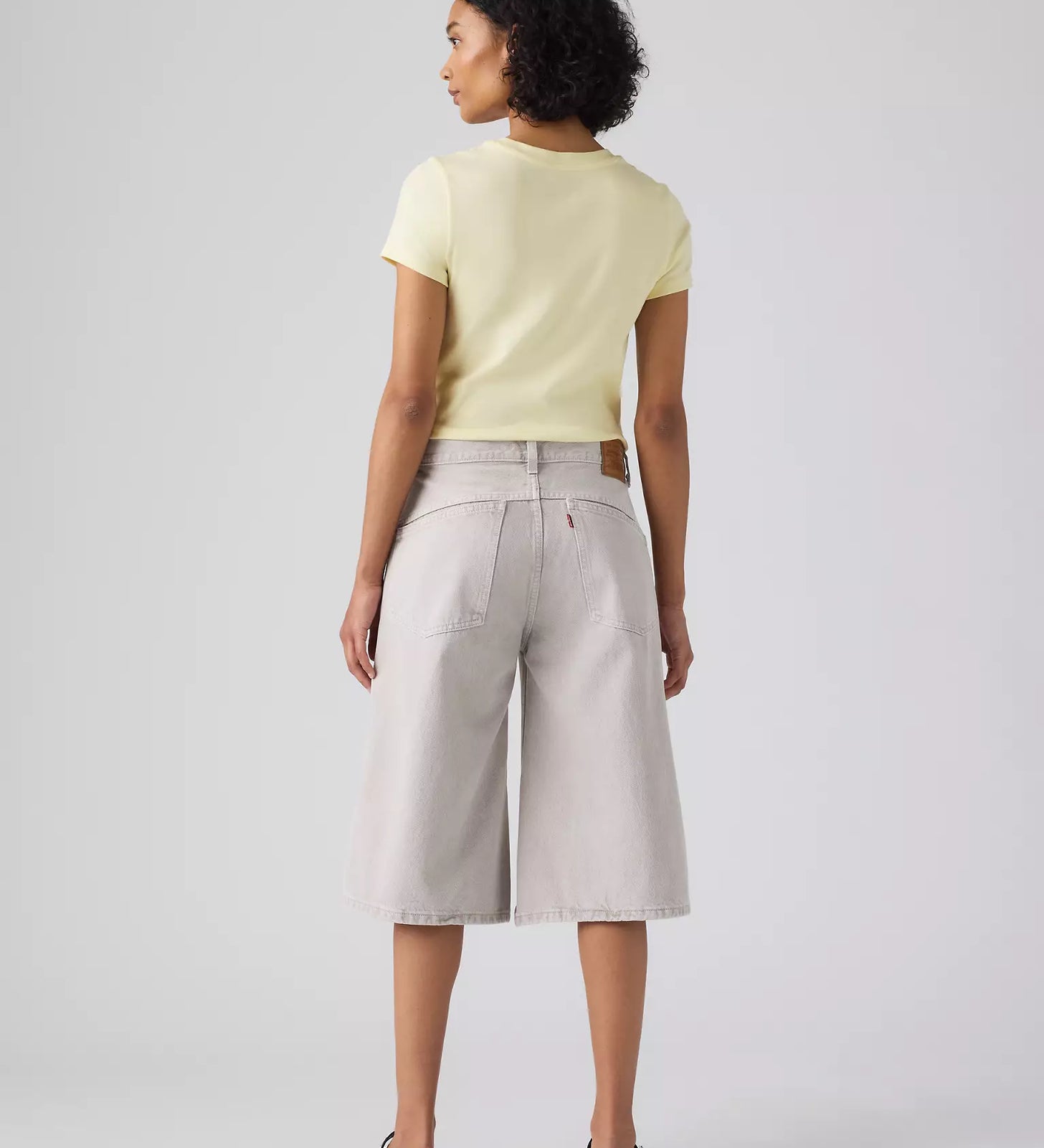 levi's® super baggy 超寬鬆牛仔短褲 | 女裝 005DT001625- Grey – Levi's 香港