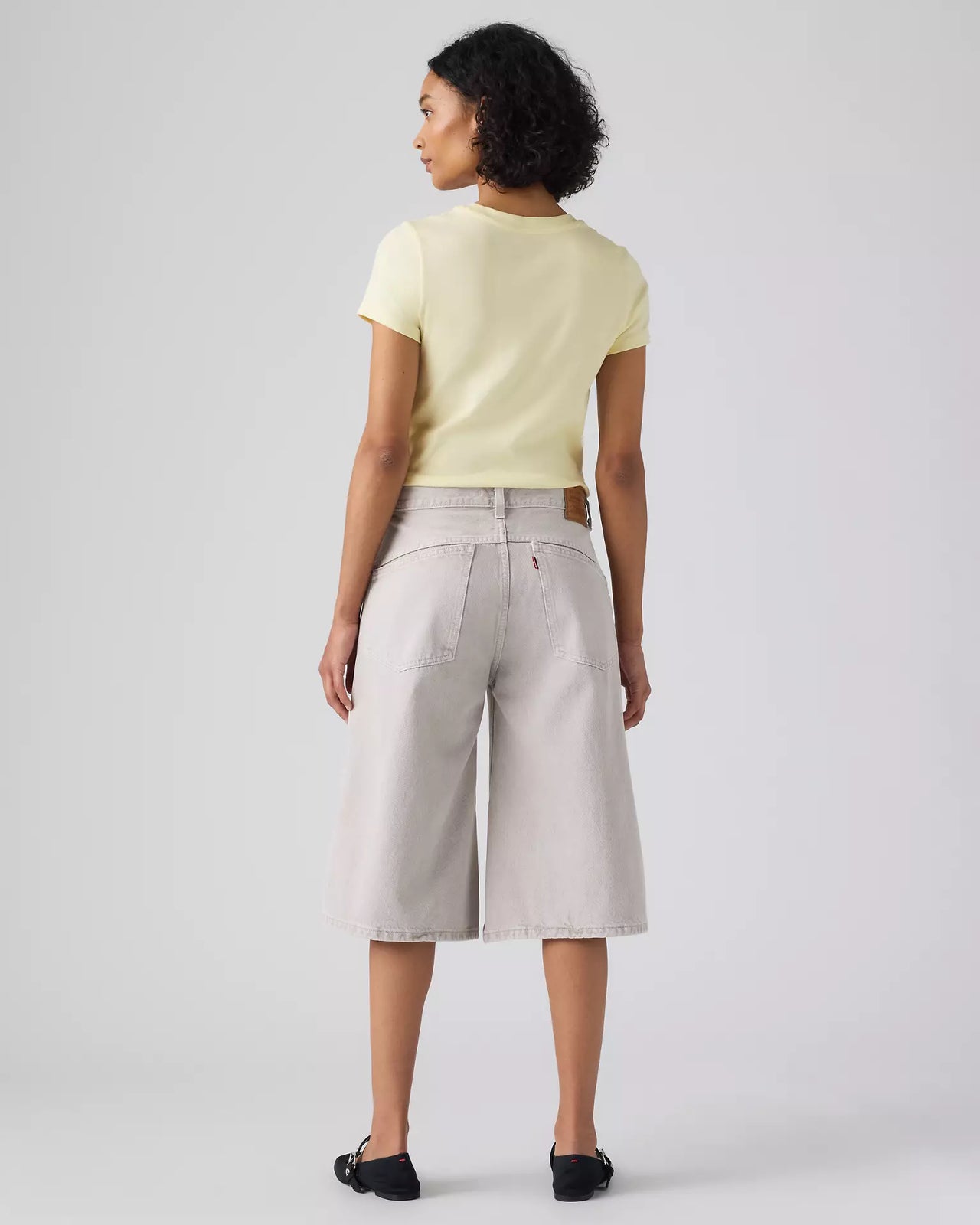 levi's® super baggy 超寬鬆牛仔短褲 | 女裝 005DT001623- Grey – Levi's 香港