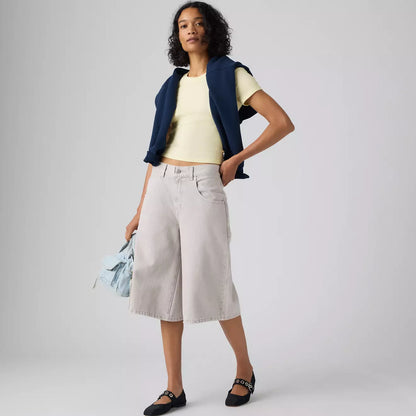 Levi's® Super Baggy 超寬鬆牛仔短褲 | 女裝