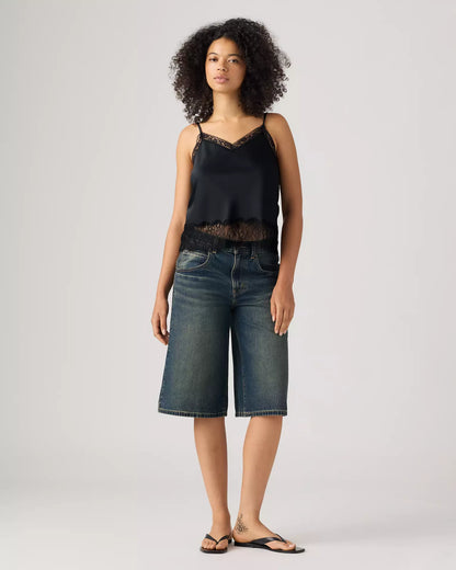 Levi's® Super Baggy 超寬鬆牛仔短褲 | 女裝