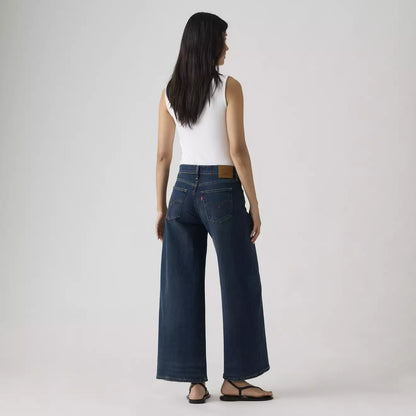 Levi's® 728™ 高腰寬腿及踝牛仔褲 | 女裝