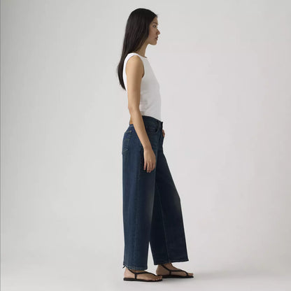 Levi's® 728™ 高腰寬腿及踝牛仔褲 | 女裝