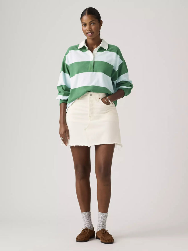 levi's® women's deconstructed 解構裙 | 女裝   005LW000524- White  – Levi's 香港