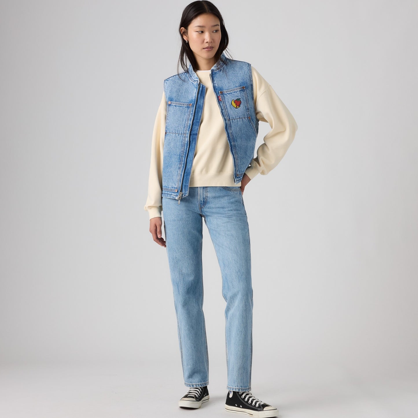 Levi’s® x Sky High Farm Goods 直腳牛仔褲