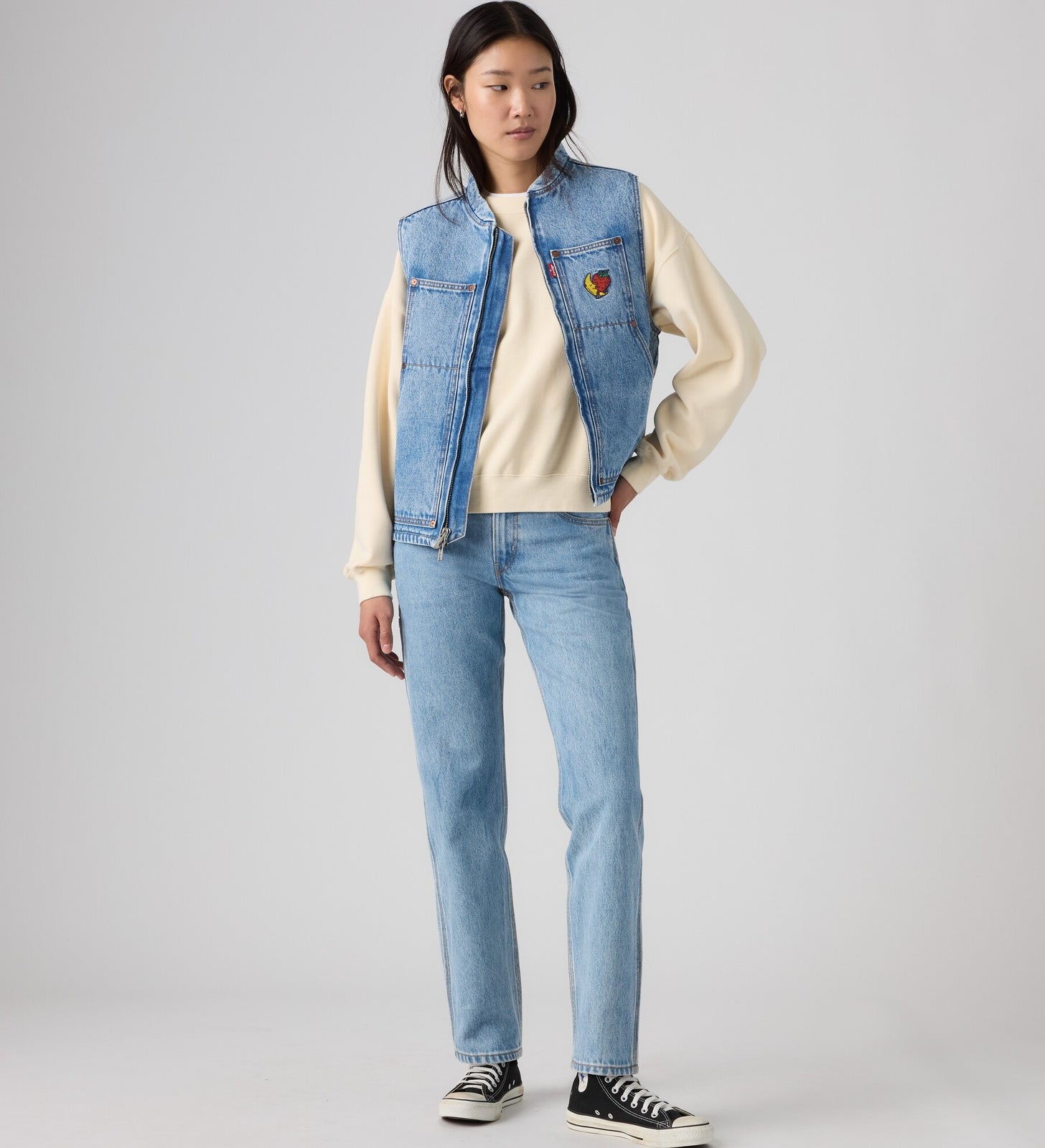 levi’s® x sky high farm goods 直腳牛仔褲 005S500002531 Blue – Levi's 香港