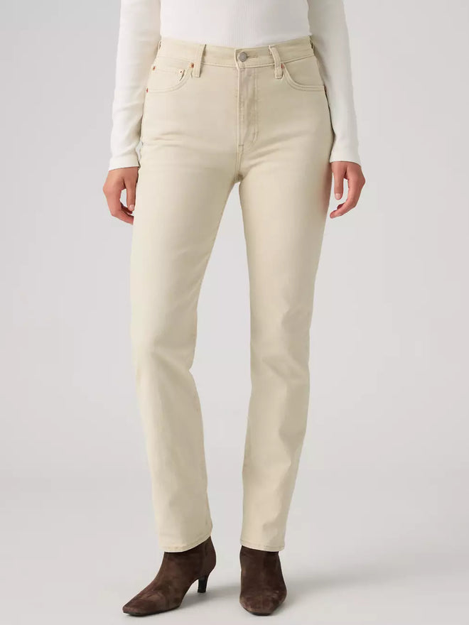 levi's® ribcage slim 牛仔褲 | 女裝 0081W00042429 Neutral  – Levi's 香港