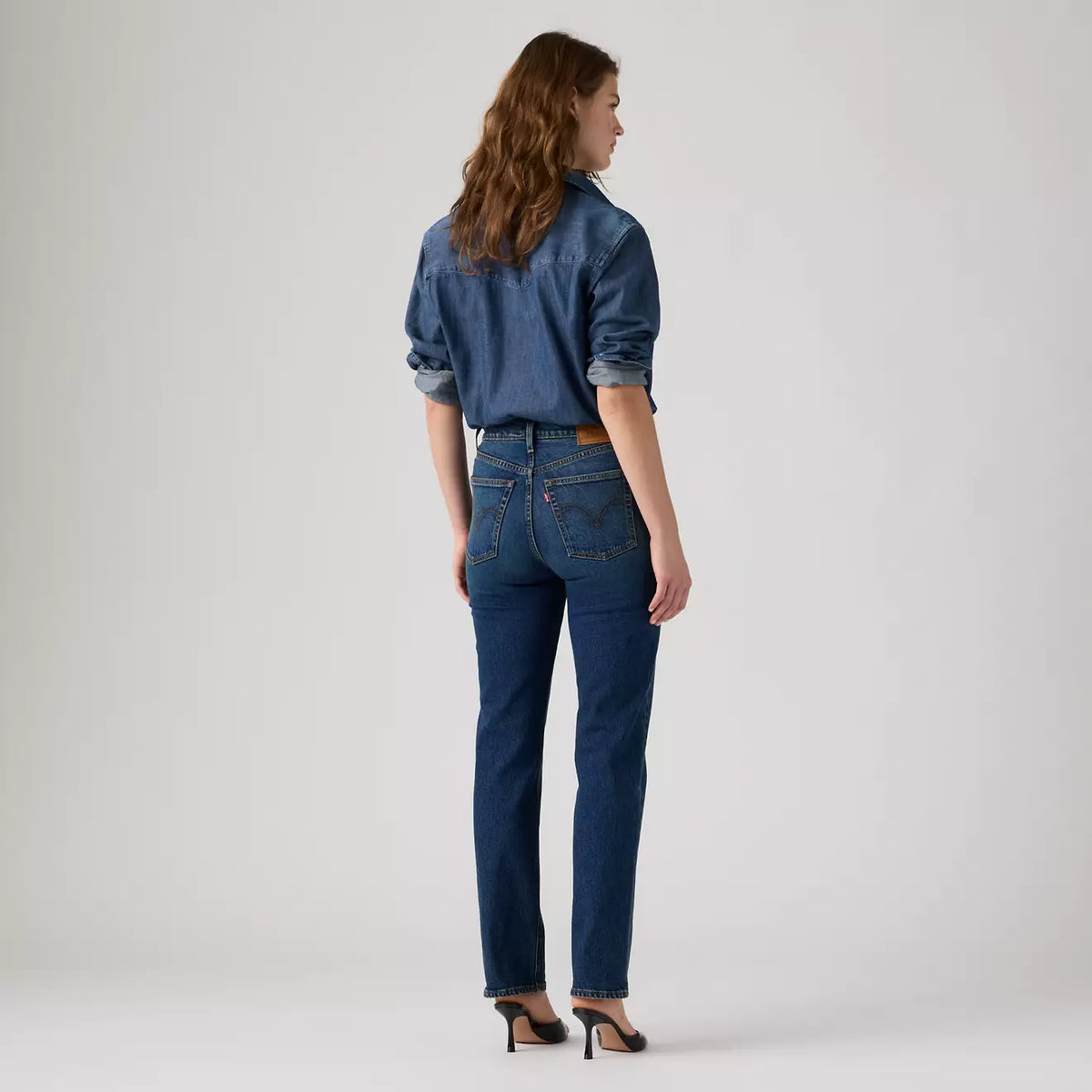 Levi's® Ribcage Slim 牛仔褲 | 女裝