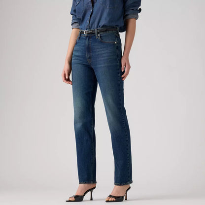 Levi's® Ribcage Slim 牛仔褲 | 女裝