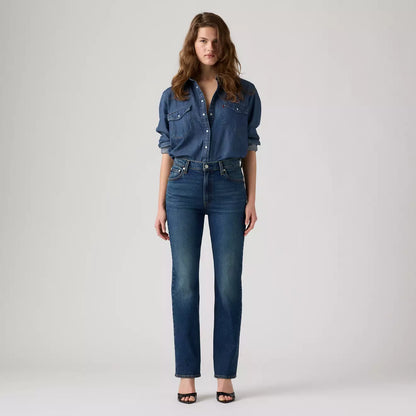 Levi's® Ribcage Slim 牛仔褲 | 女裝