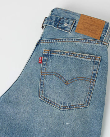 levi's® loose taper 寬鬆錐形牛仔褲 | 女裝   0083N00022429 Medium Indigo  – Levi's 香港