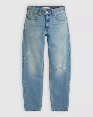 levi's® loose taper 寬鬆錐形牛仔褲 | 女裝   0083N00022429 Medium Indigo  – Levi's 香港