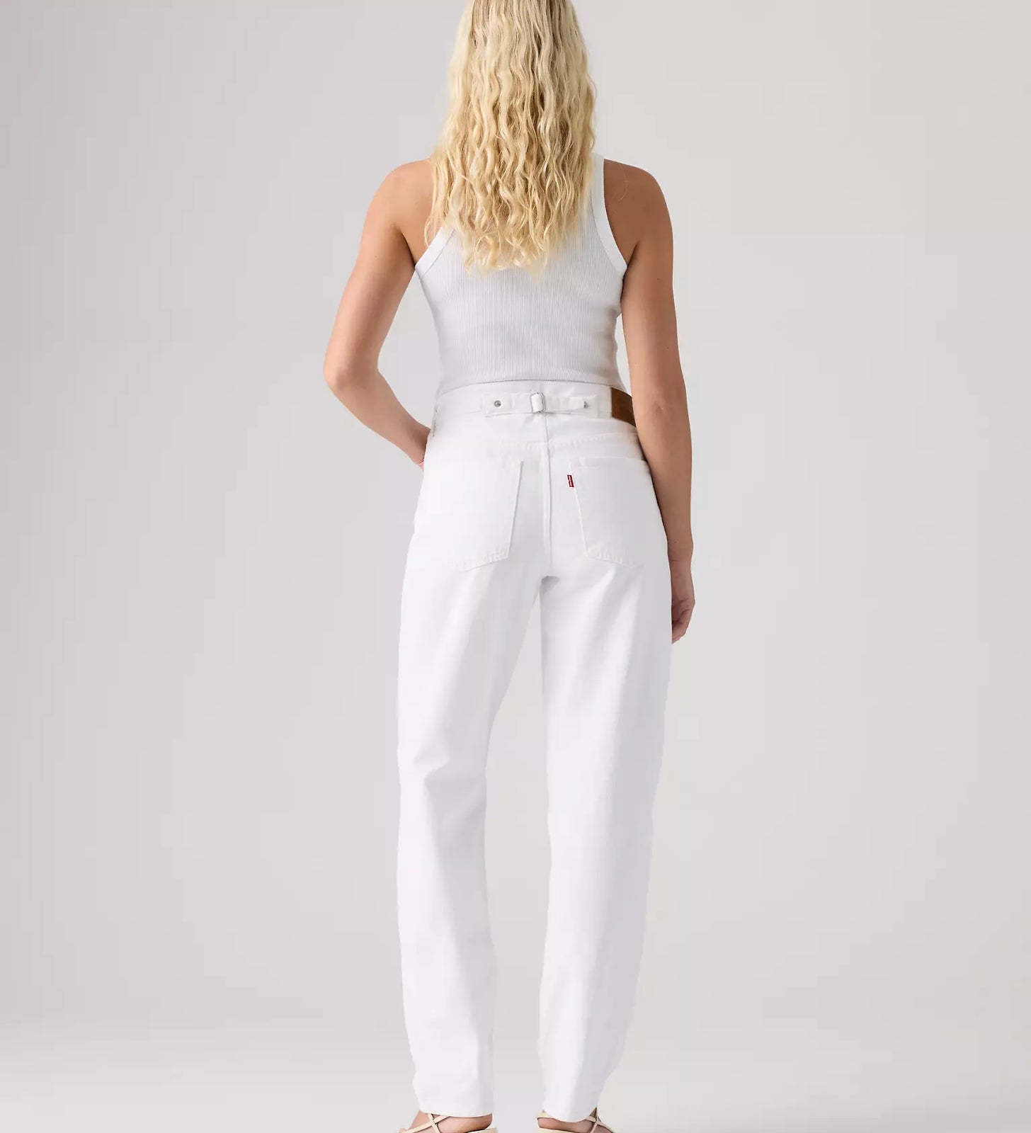 levi's® loose taper 寬鬆錐形牛仔褲 | 女裝   0083N00032429 White – Levi's 香港