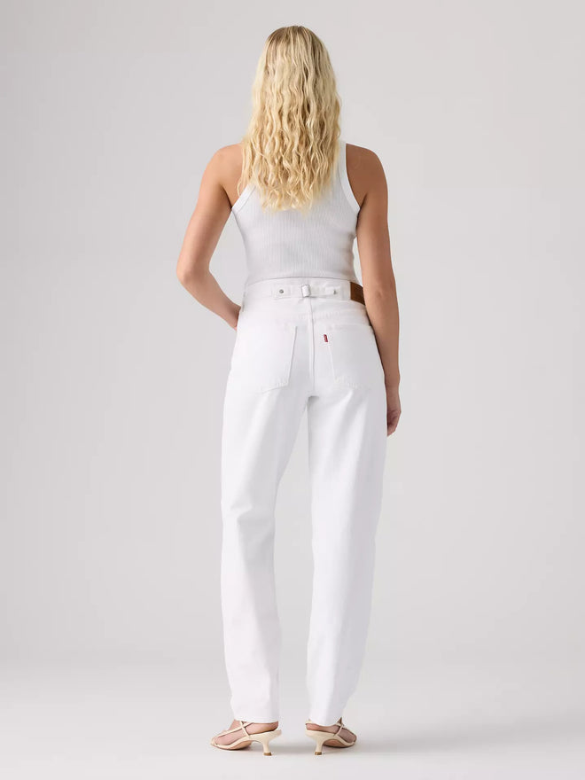 levi's® loose taper 寬鬆錐形牛仔褲 | 女裝   0083N00032429 White  – Levi's 香港