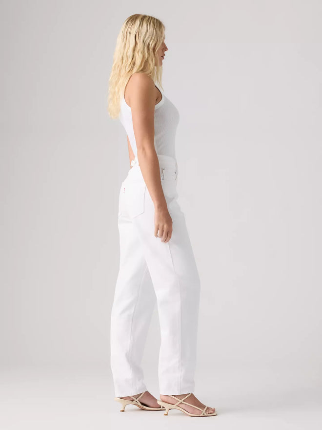 levi's® loose taper 寬鬆錐形牛仔褲 | 女裝   0083N00032429 White  – Levi's 香港