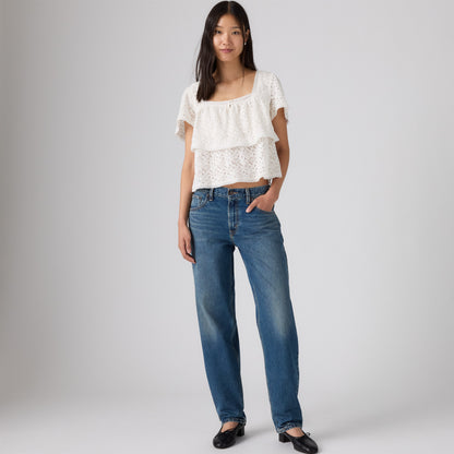 ROSÉ's Style Levi's® Women's Loose Taper Jeans