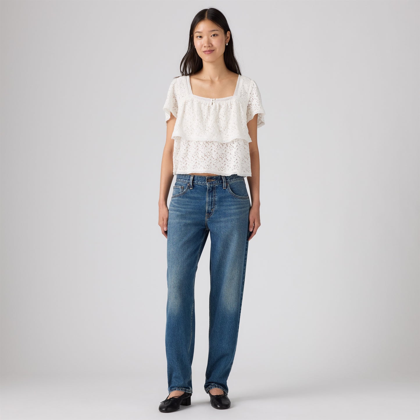 ROSÉ's Style Levi's® Women's Loose Taper Jeans