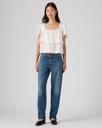 levi's® women's loose taper jeans 0083N00492431 Medium Indigo  – Levi's Hong Kong