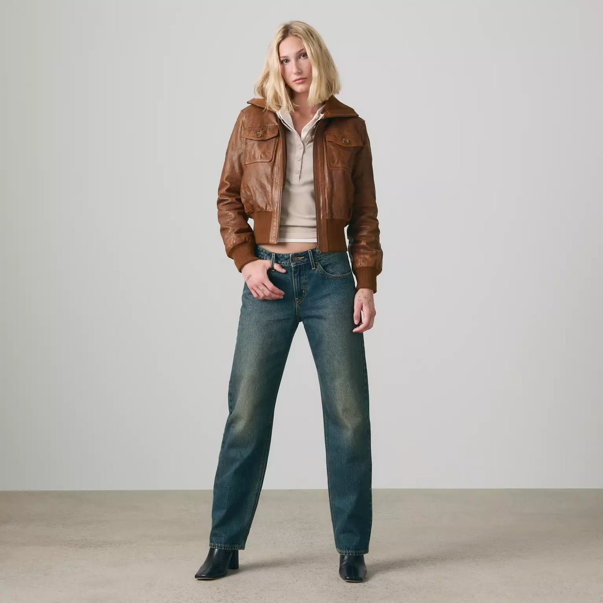 Levi's® Women's Low Straight Jeans