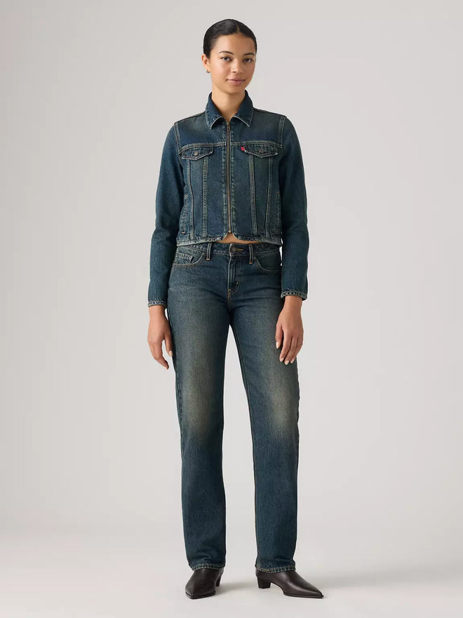 levi's® women's low straight jeans 0083P00092429 Blue  – Levi's Hong Kong