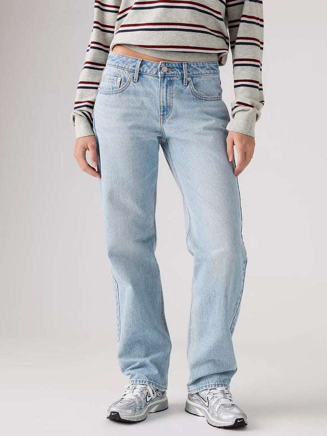 levi's® women's low straight jeans 0083P00112429 Light Indigo  – Levi's Hong Kong