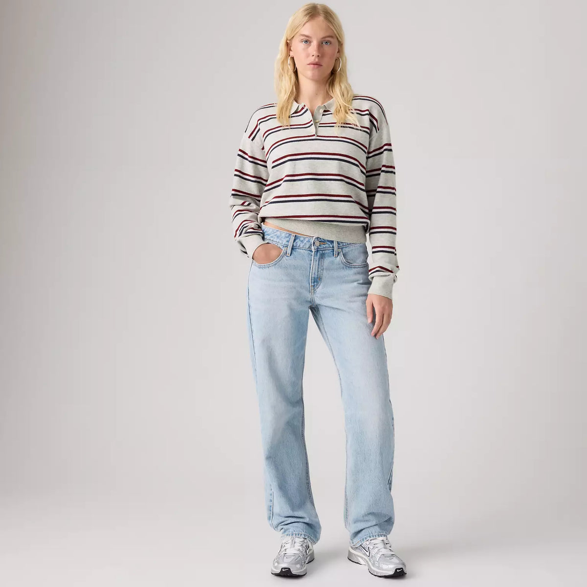 Levi's® Low Straight 低腰直筒牛仔褲 | 女裝