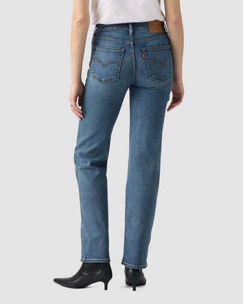 levi's® women's 723 high-rise straight jeans 008SY00102430 Medium Indigo  – Levi's Hong Kong