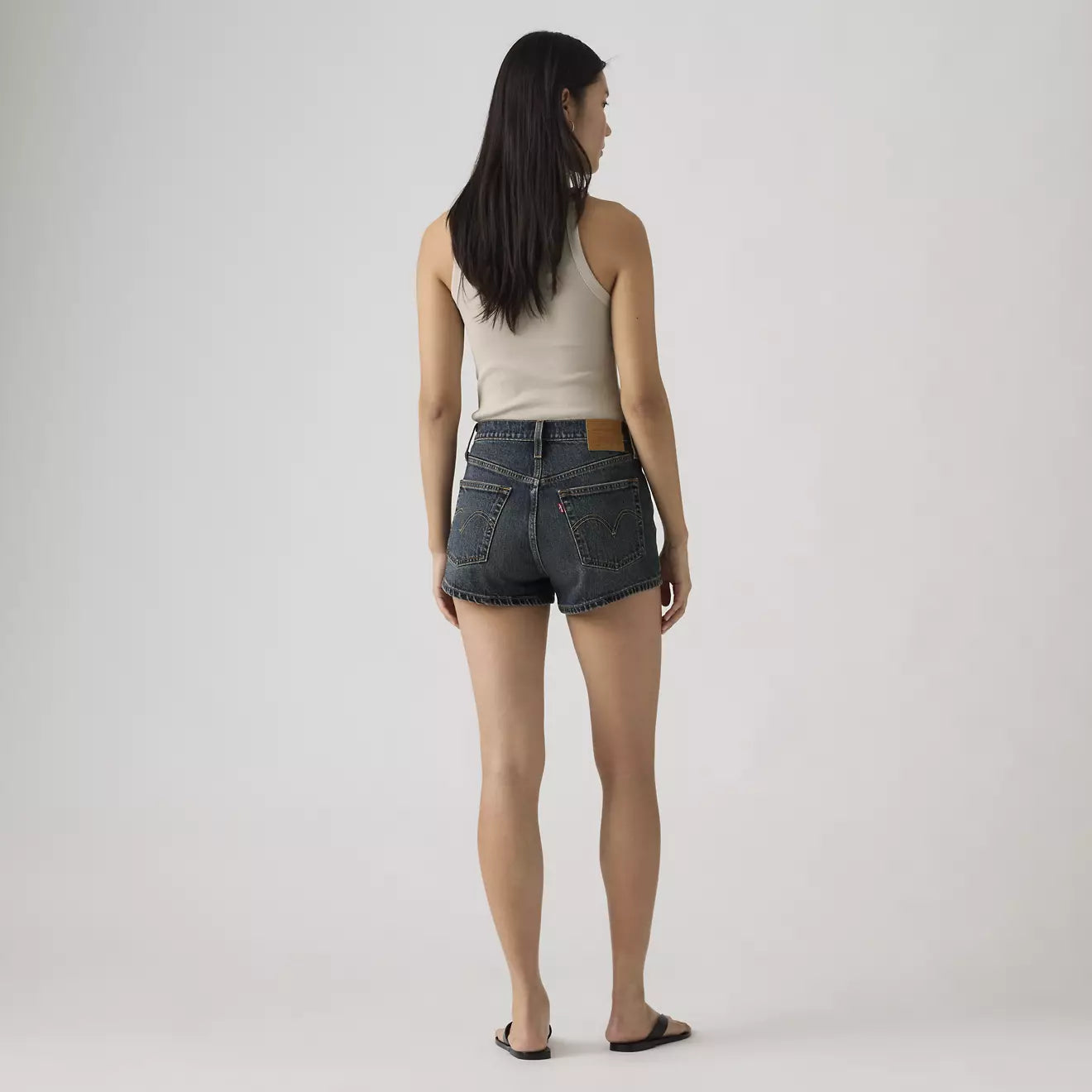levi's® 501® original 高腰牛仔短褲 | 女裝 56327055024- Dark Indigo – Levi's 香港