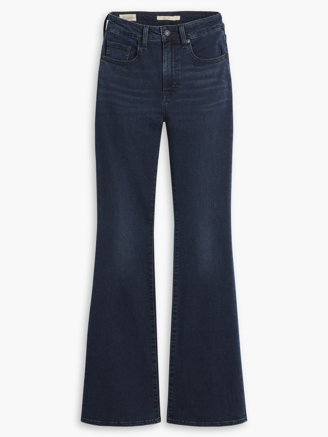 levi's® 726 高腰喇叭牛仔褲 | 女裝 A341001202530 Medium Indigo  – Levi's 香港