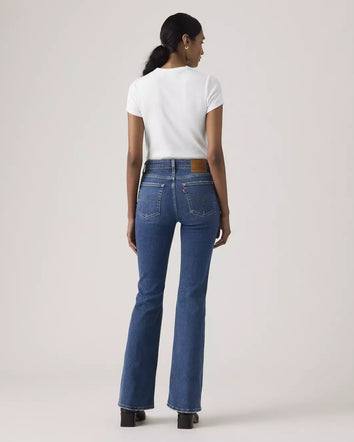 levi's® 726™ 高腰喇叭牛仔褲 | 女裝 A341001632530 Medium Indigo  – Levi's 香港