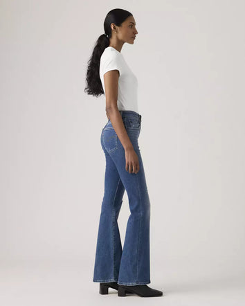 levi's® 726™ 高腰喇叭牛仔褲 | 女裝 A341001632530 Medium Indigo  – Levi's 香港