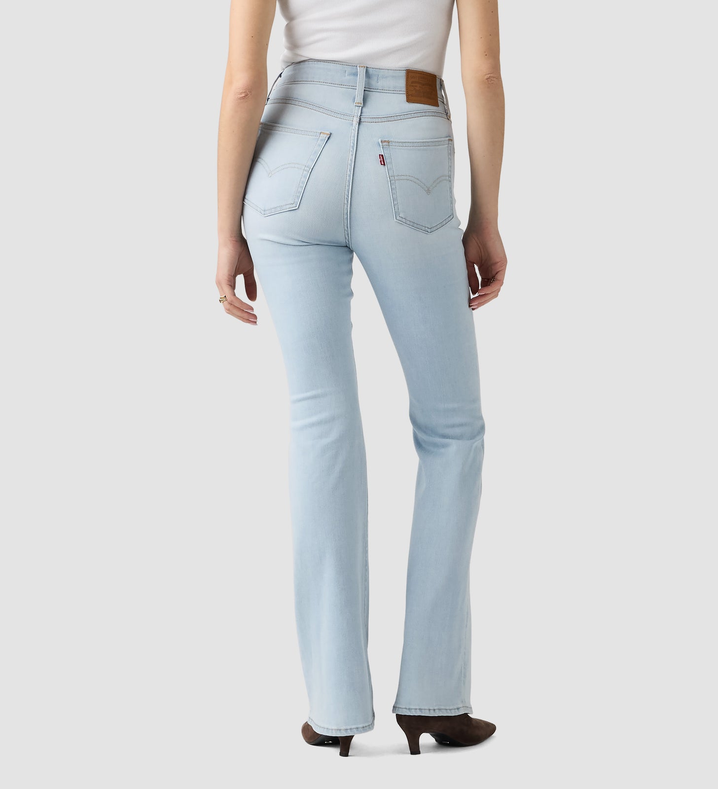 levi's® 726 high-rise flare 高腰喇叭牛仔褲 | 女裝   A341002042428 Light Indigo – Levi's 香港