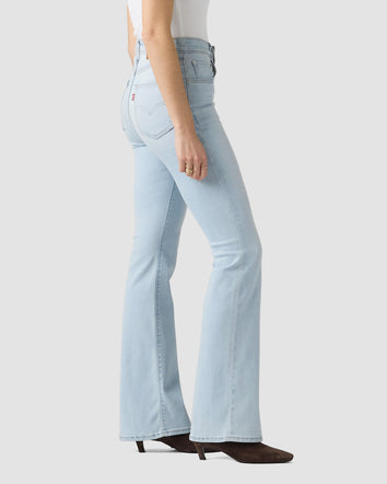 levi's® 726 high-rise flare 高腰喇叭牛仔褲 | 女裝   A341002042428 Light Indigo  – Levi's 香港