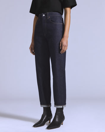 levi’s® blue tab™ women’s column jeans A588800092430 Dark Indigo  – Levi's Hong Kong