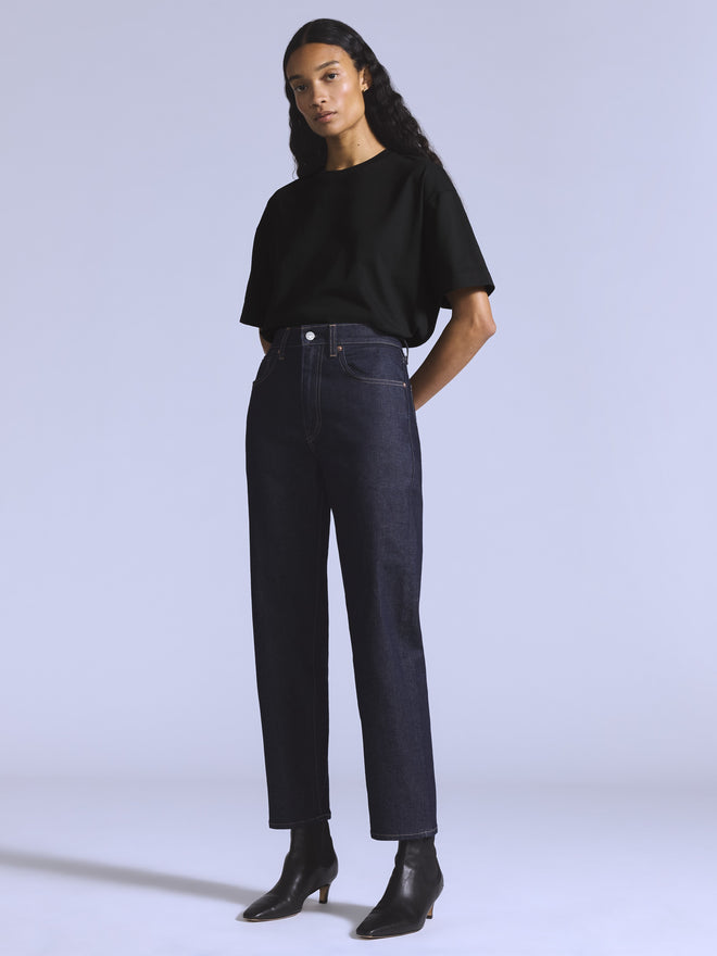levi’s® blue tab™ women’s column jeans A588800092430 Dark Indigo  – Levi's Hong Kong