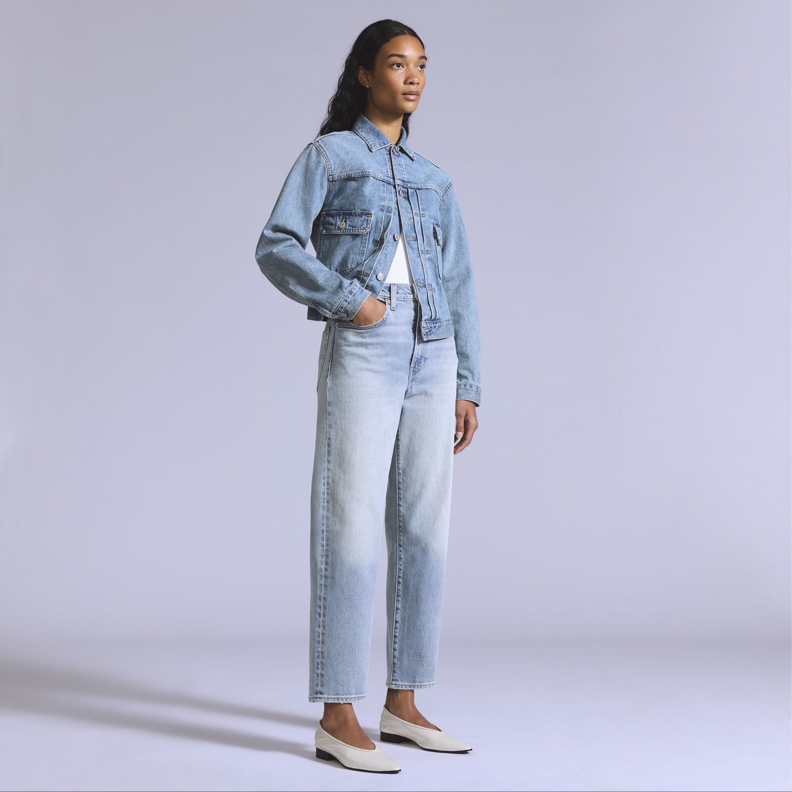 levi’s® blue tab™ women’s column jeans A588800102430 Medium Indigo – Levi's Hong Kong