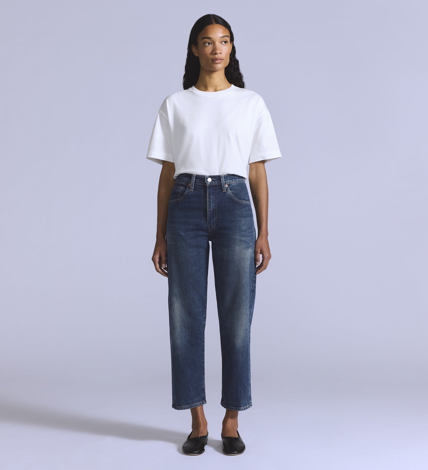 levi's® blue tab™ women's column cut jeans A588800112430 Indigo – Levi's Hong Kong