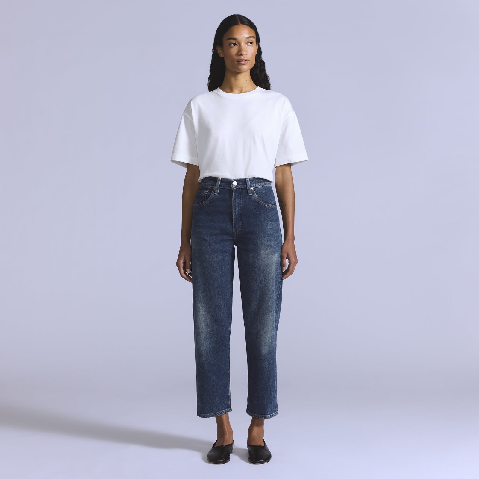 levi’s® blue tab™ column cut 牛仔褲 |女裝  A588800112430 Indigo – Levi's 香港