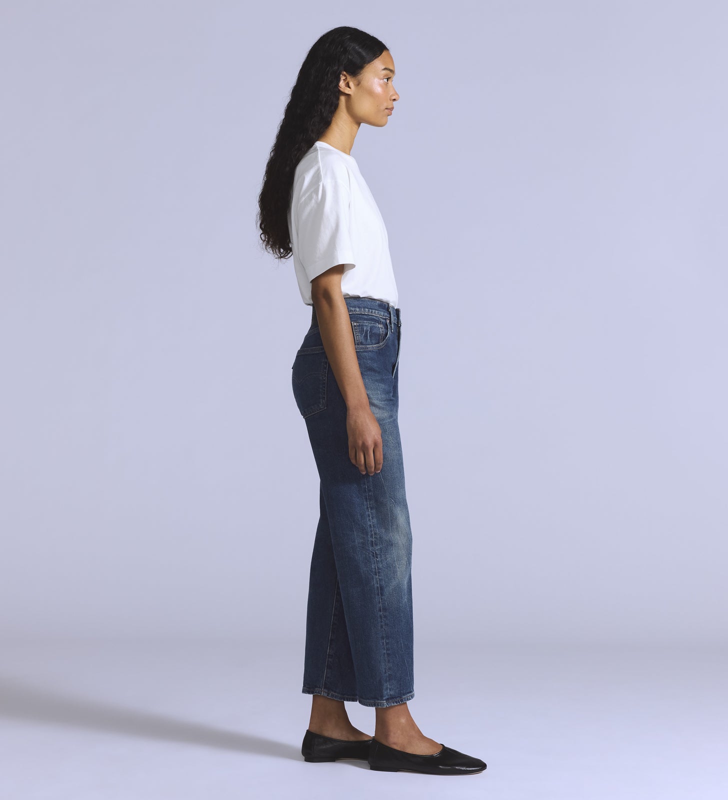 levi's® blue tab™ women's column cut jeans A588800112430 Indigo – Levi's Hong Kong