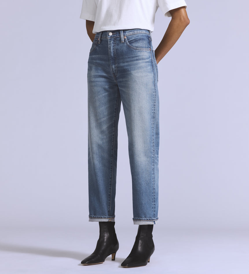 levi’s® blue tab™ women’s column jeans A588800122430 Medium Indigo – Levi's Hong Kong