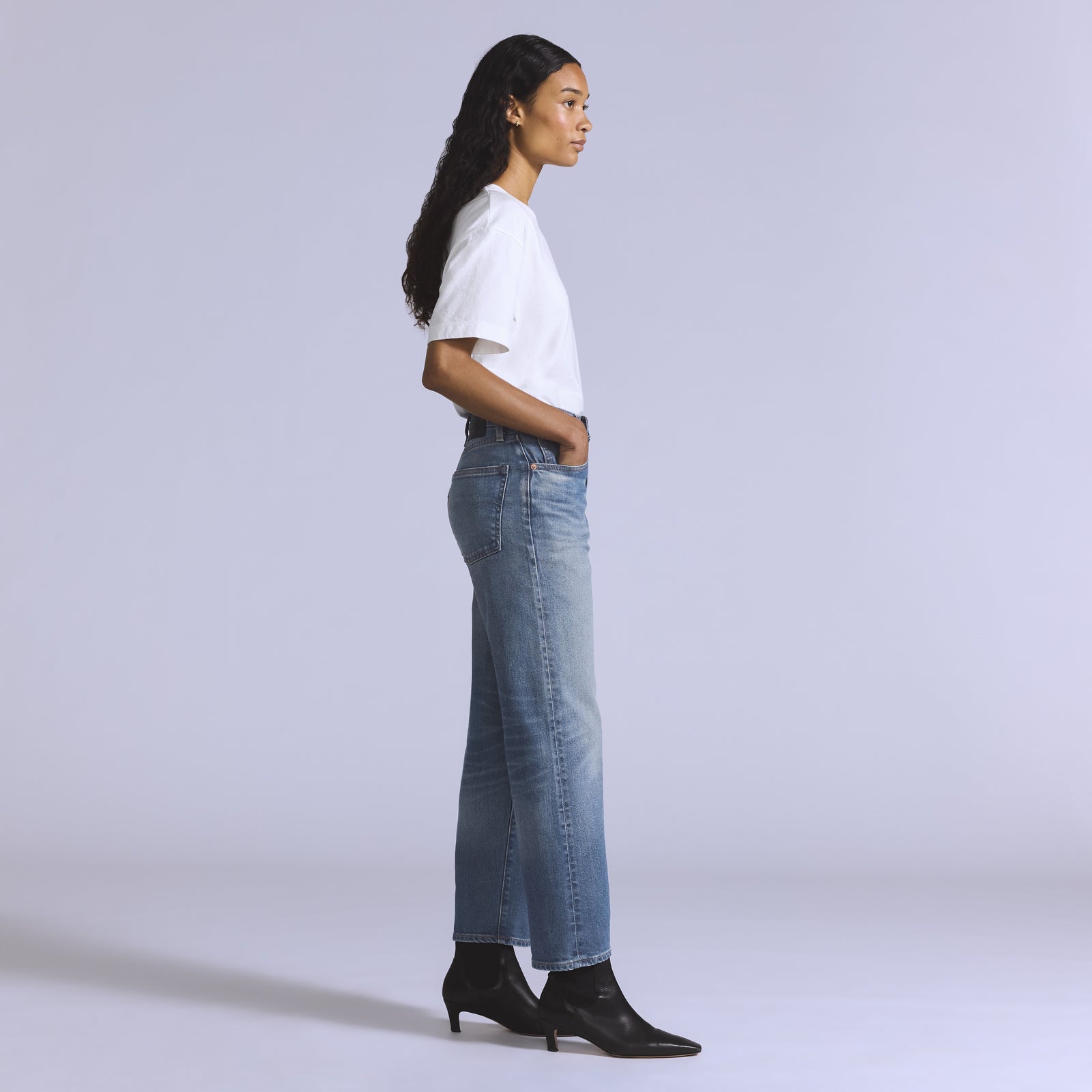 levi’s® blue tab™ women’s column jeans A588800122430 Medium Indigo – Levi's Hong Kong